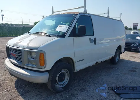 2001 GMC Savana Standard z USA, uszkodzony, nr VIN 1GTGG25R411234232